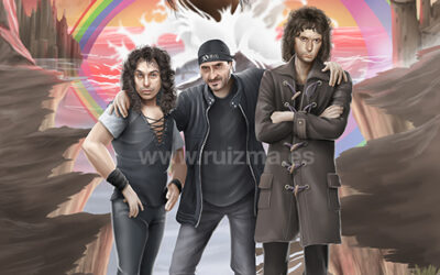 Retrato con Dio y Blackmore